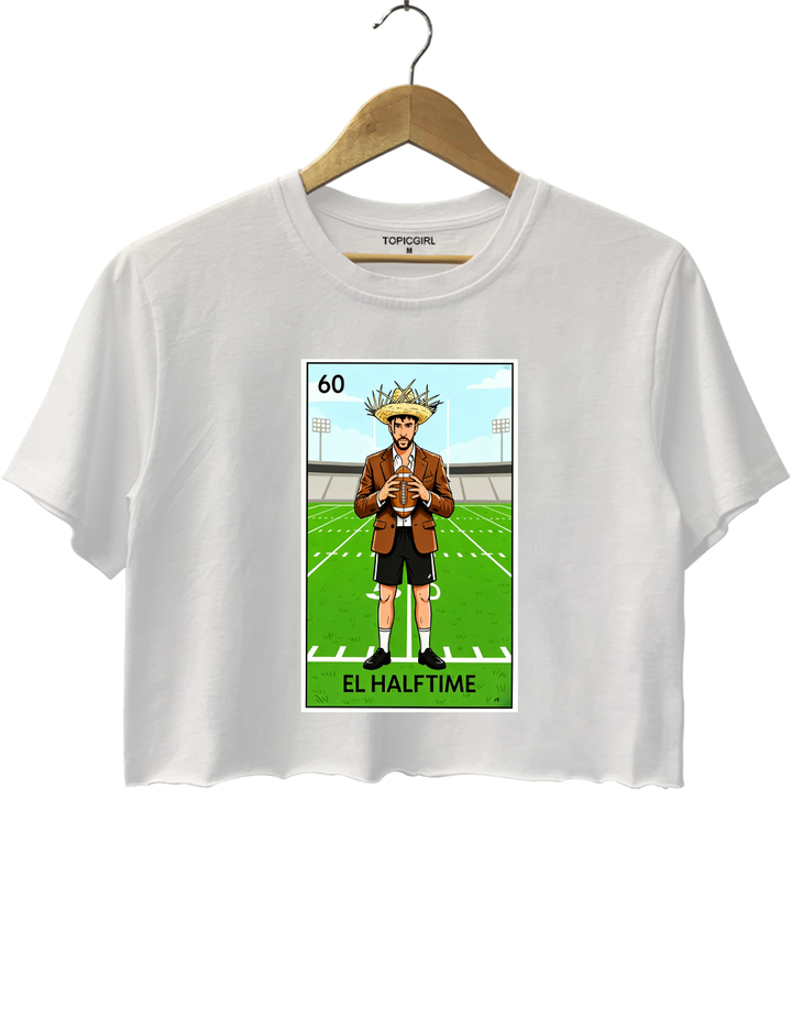 Bad Bunny Halftime Show Crop Top