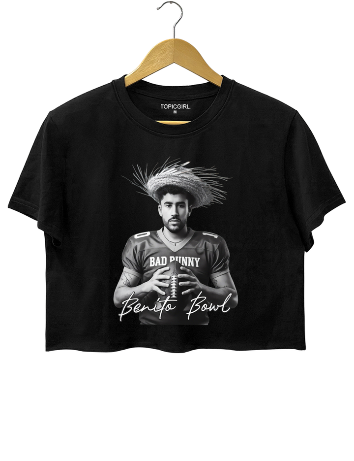 Bad Bunny Vintage Crop Top