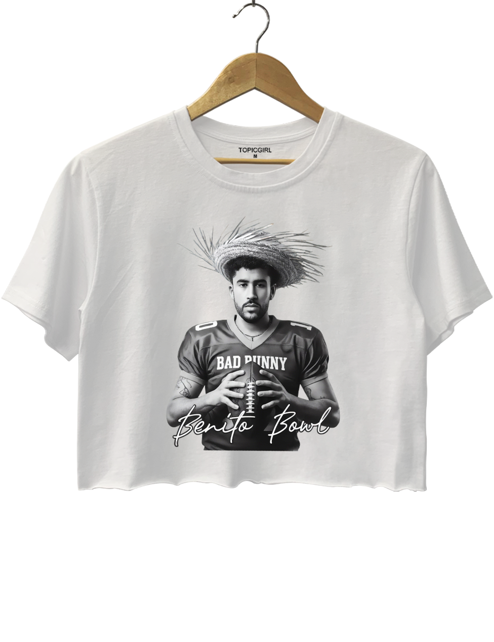 Bad Bunny Vintage Crop Top