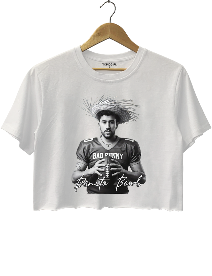 Bad Bunny Vintage Crop Top
