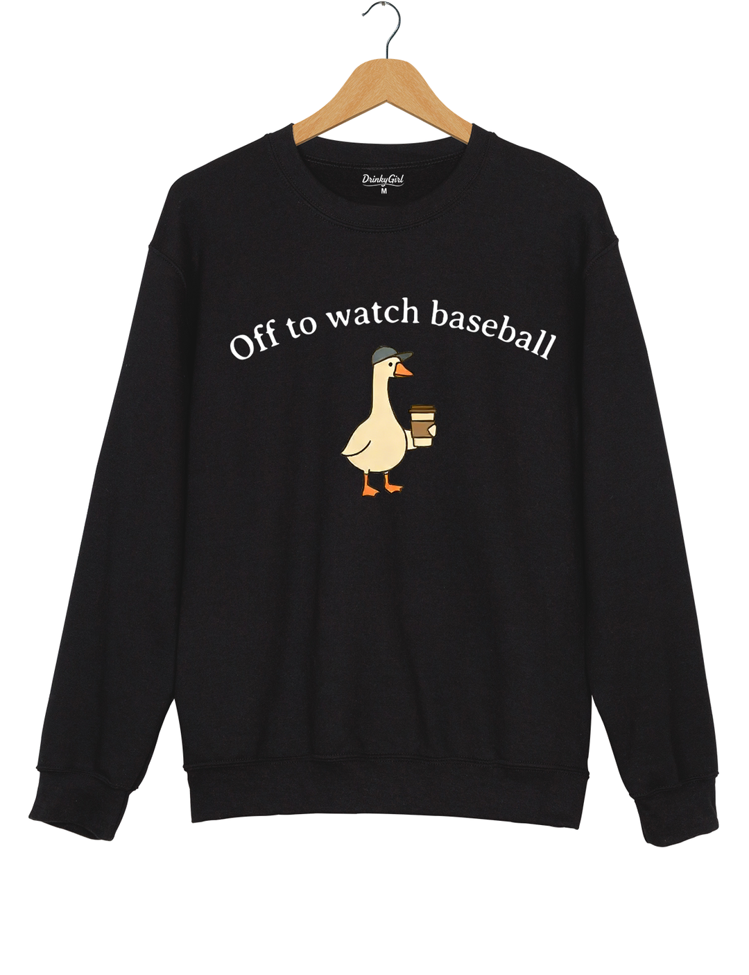 Off To Watch Baseball Sweatshirt