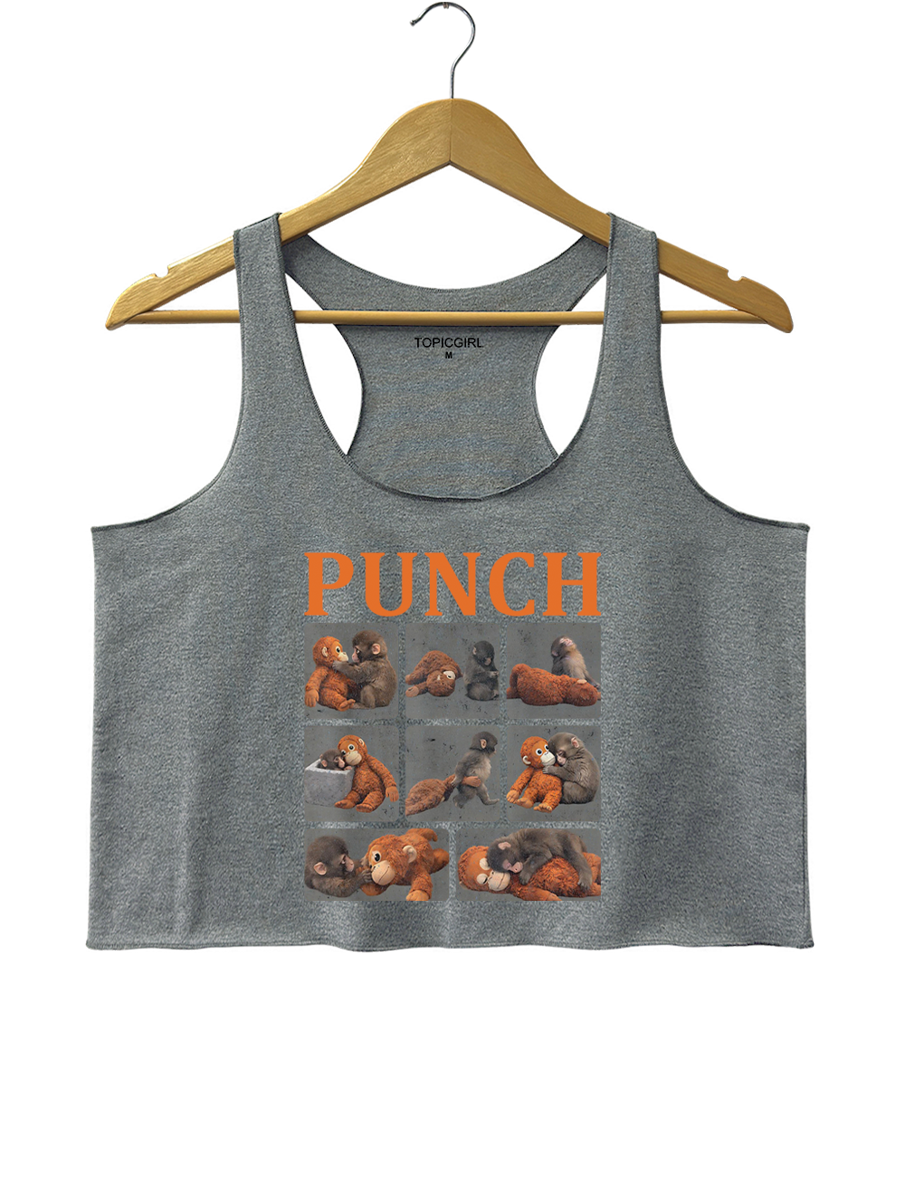 Baby Monkey Punch Crop Tank Top