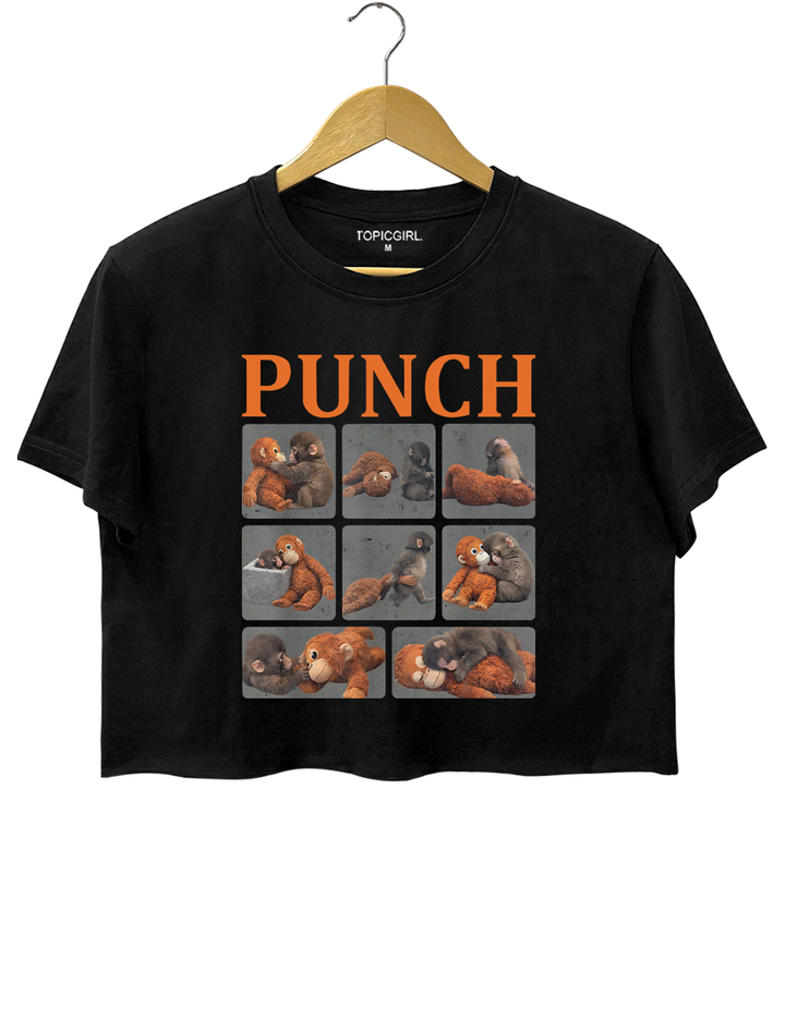 Baby Monkey Punch Crop Top