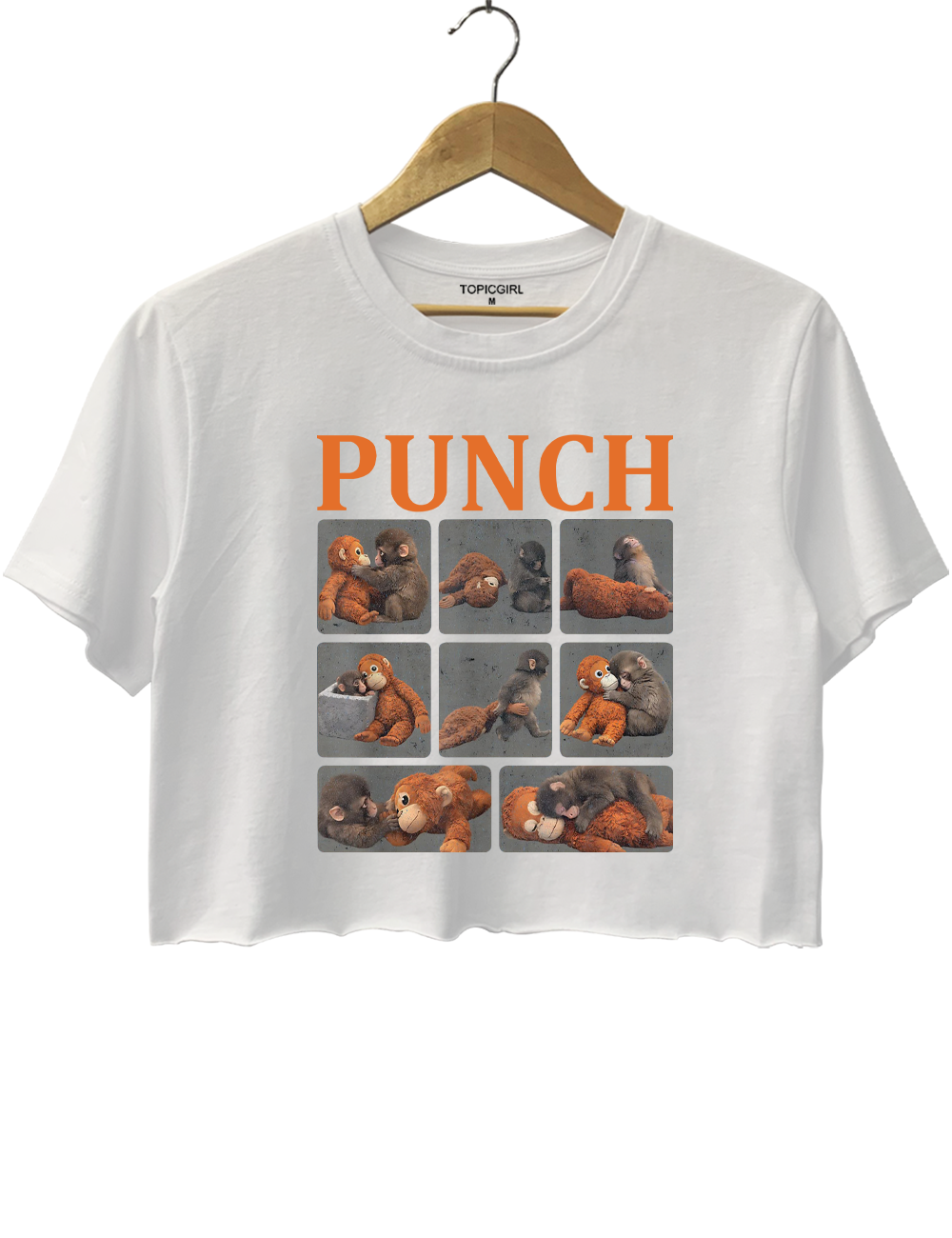 Baby Monkey Punch Crop Top