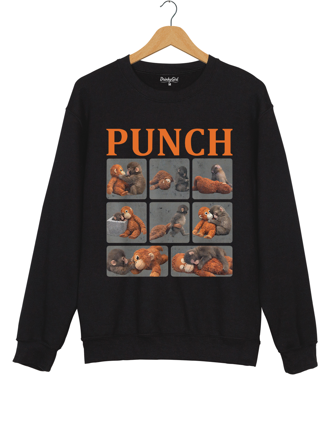 Baby Monkey Punch Sweatshirt