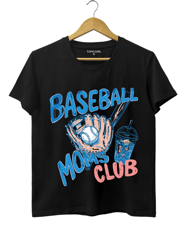 Baseball Moms Club Tee