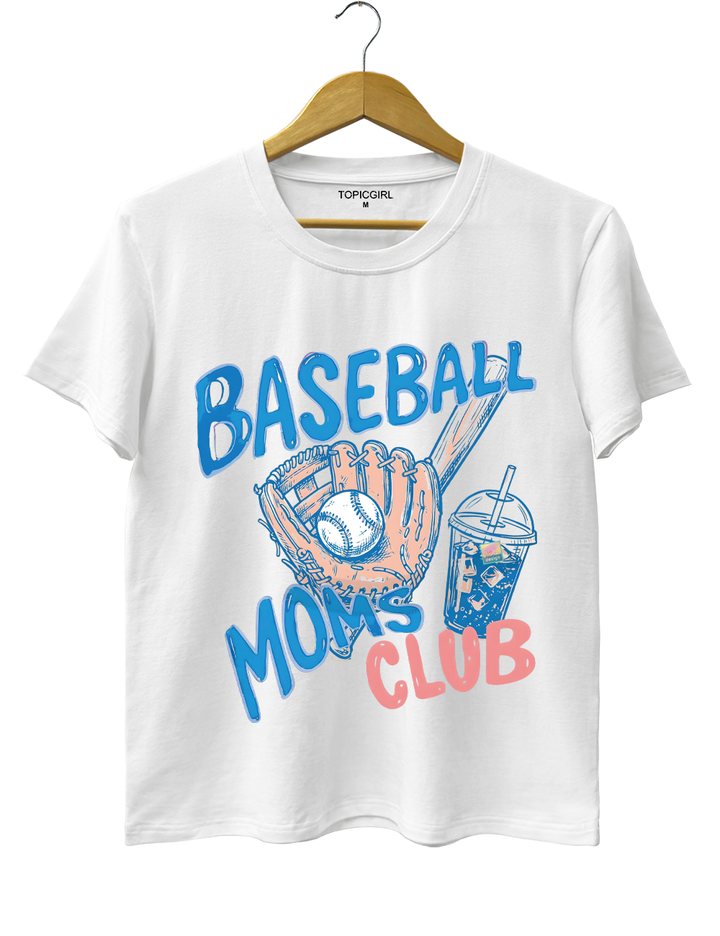 Baseball Moms Club Tee
