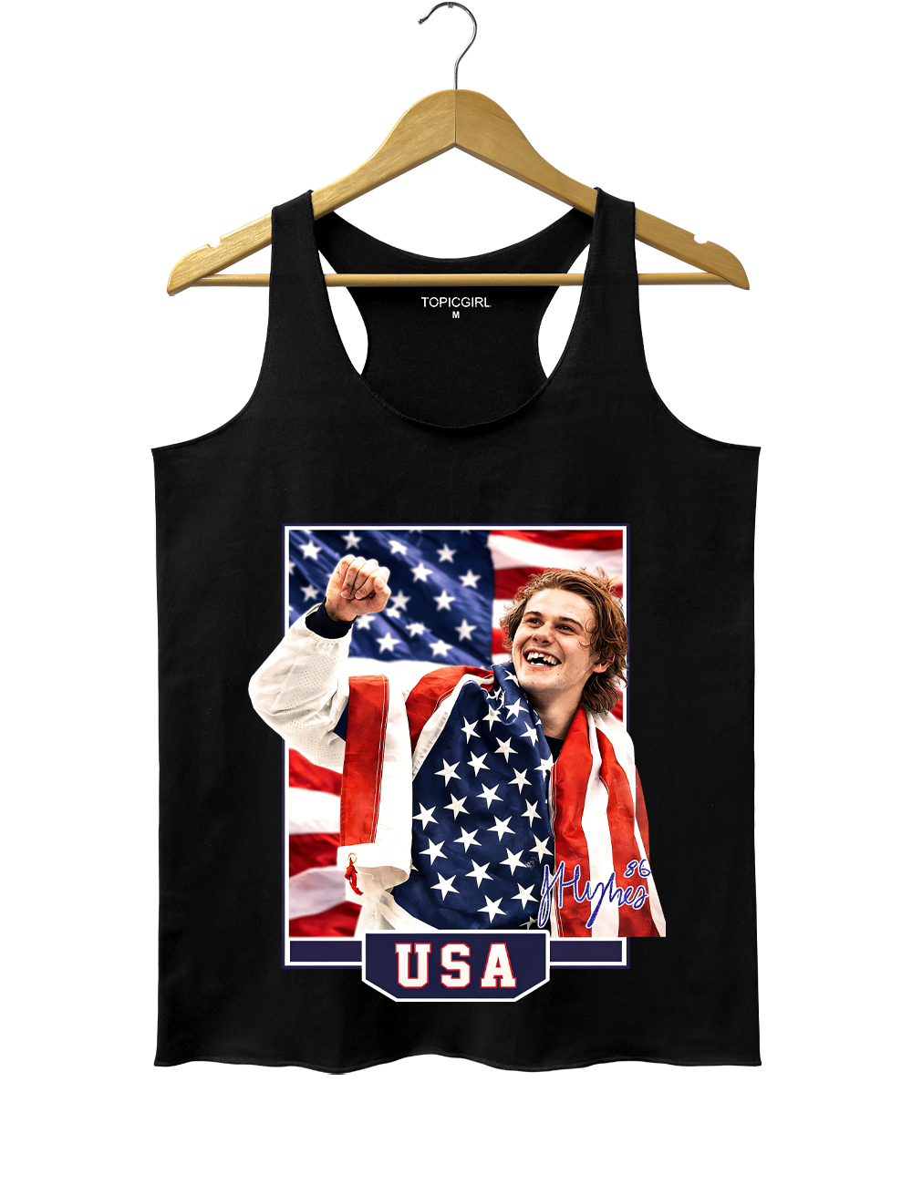 Jack Hughes USA Hockey Tank Top