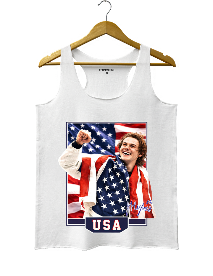 Jack Hughes USA Hockey Tank Top