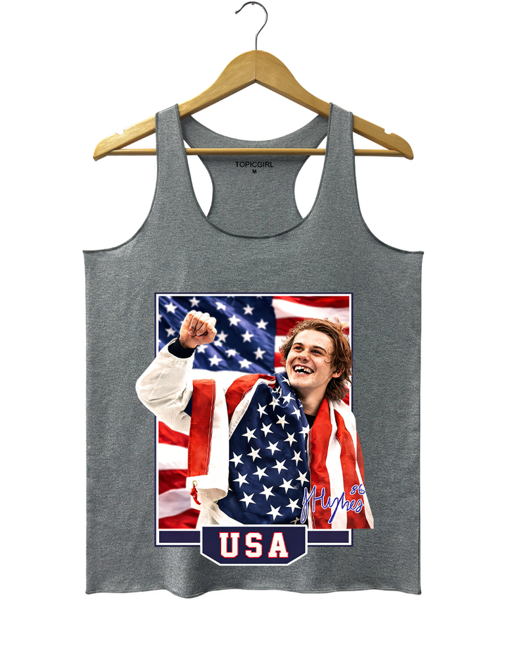 Jack Hughes USA Hockey Tank Top