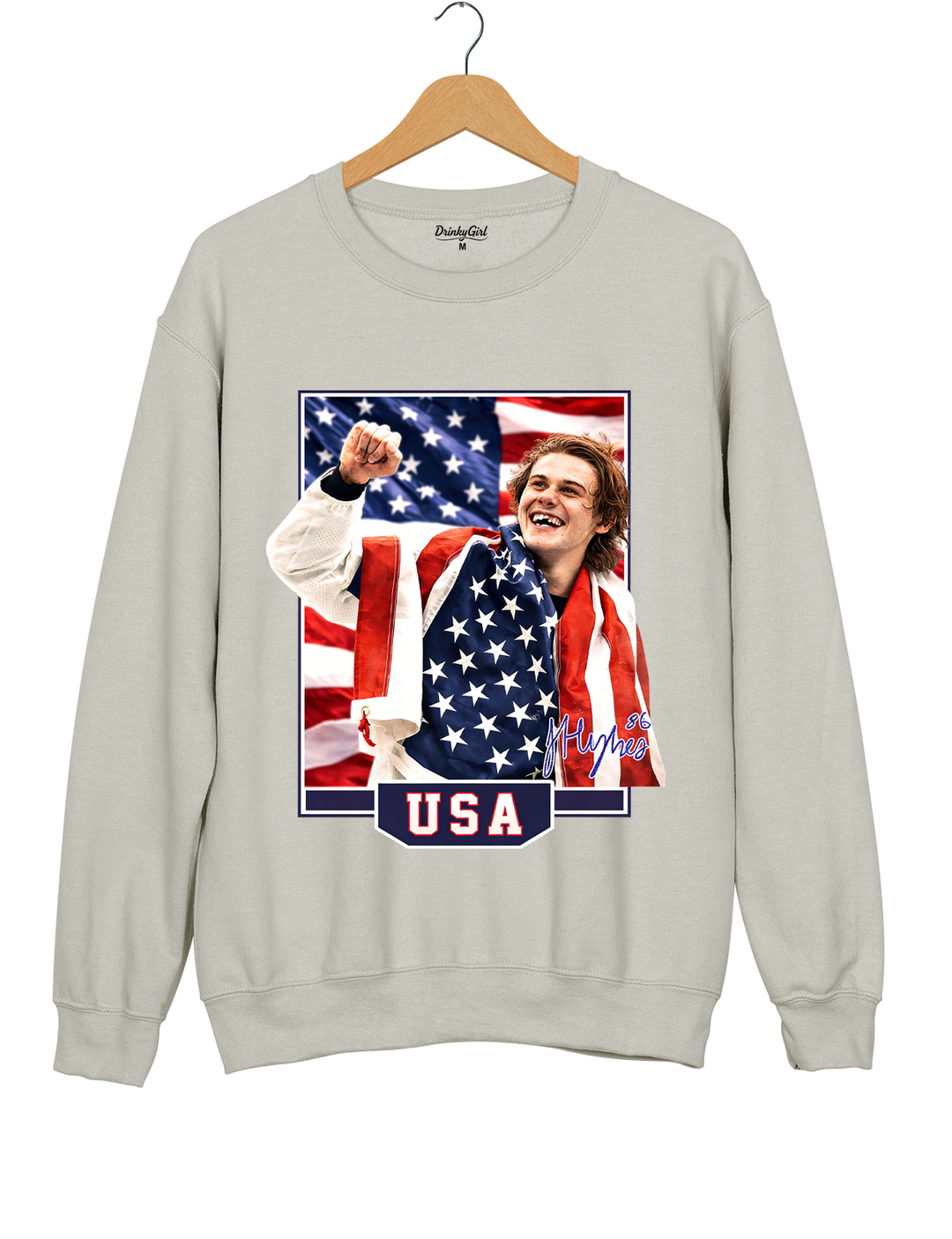 Jack Hughes USA Hockey Sweatshirt