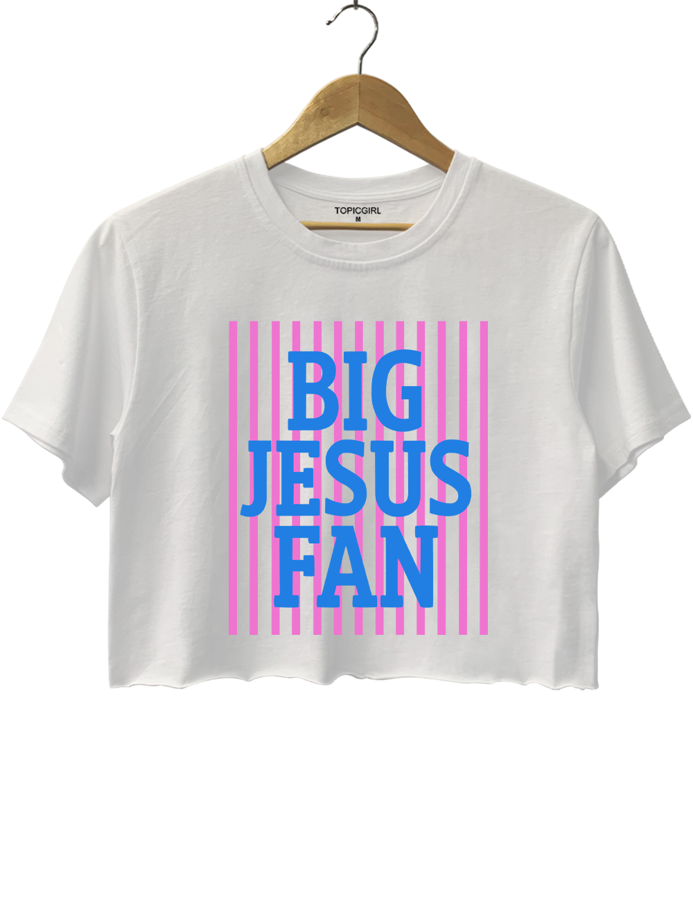 Big Jesus Fan Crop Top