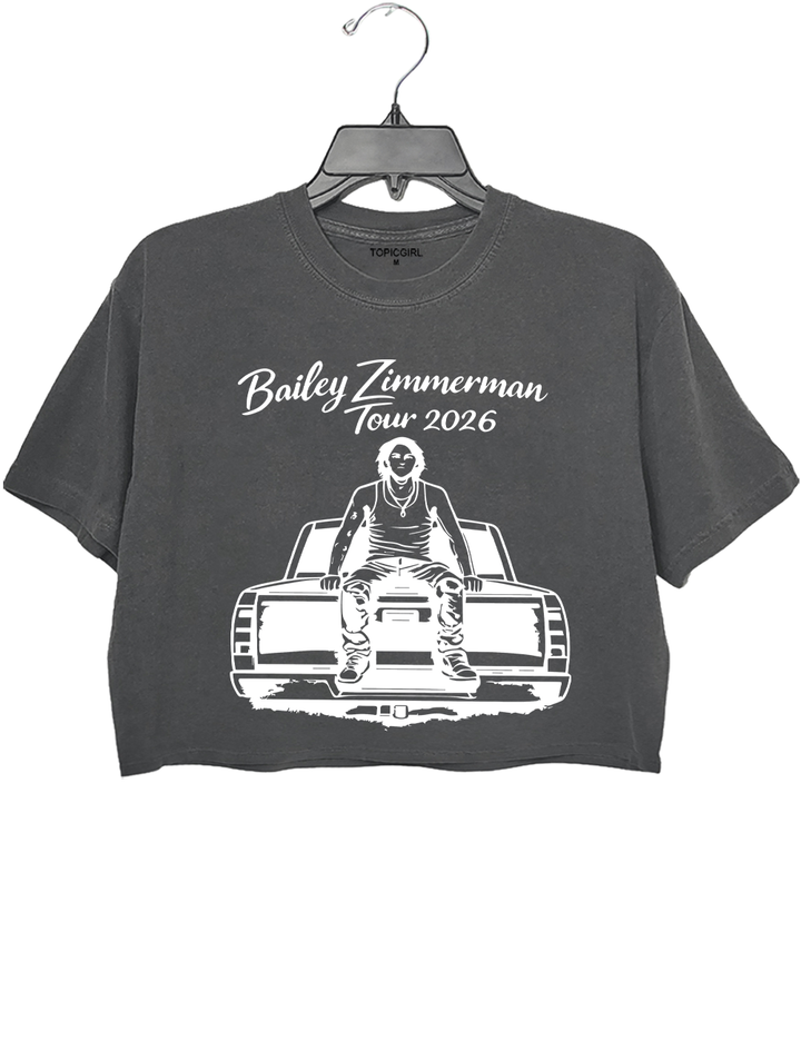 Bailey Zimerman Tour 2026 Crop Top