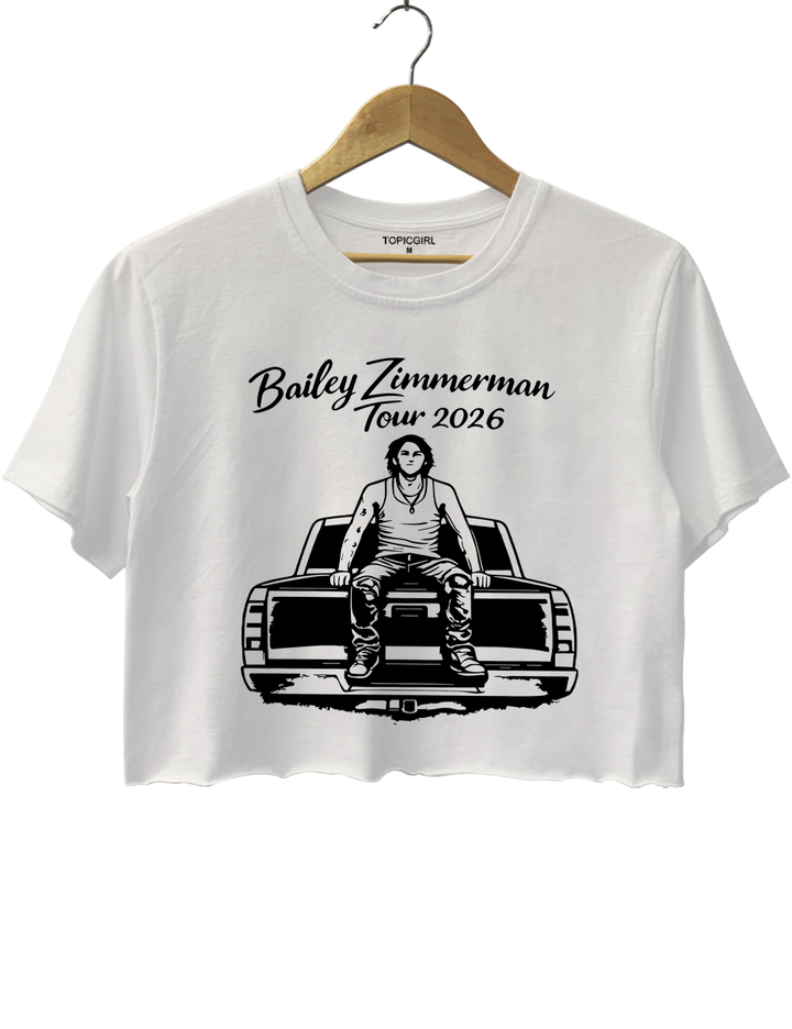Bailey Zimerman Tour 2026 Crop Top