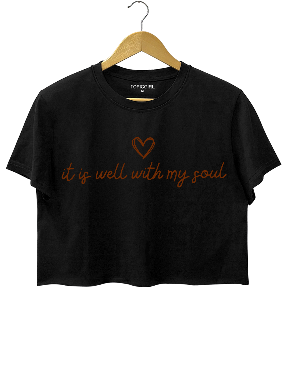 It Is Well With My Soul Crop Top