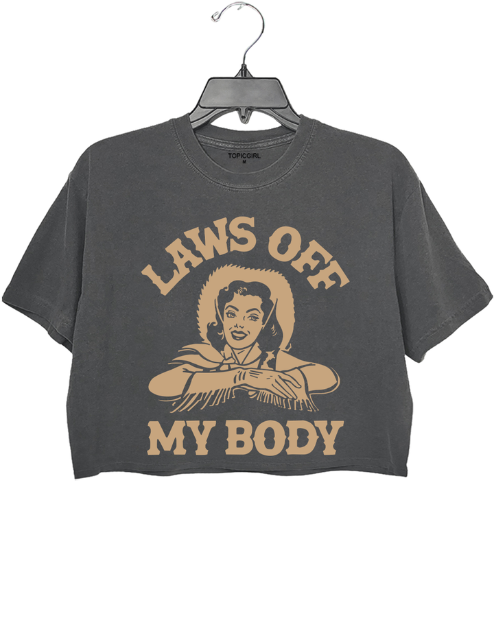Laws Of My Body Crop Top