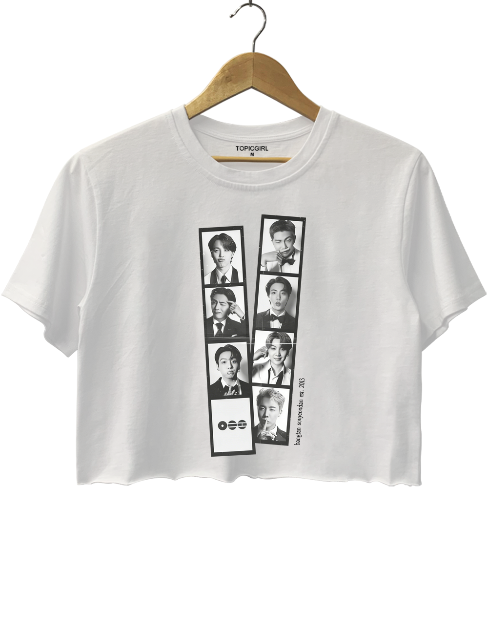 BTS World Tour Vintage Photobooth Crop Top