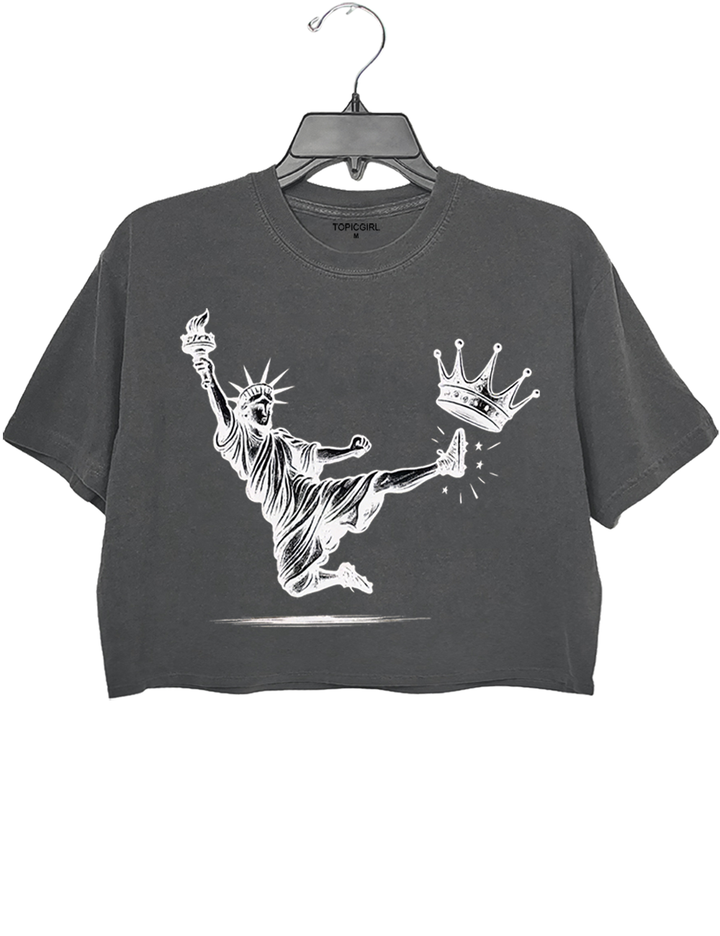 No Kings Crop Top