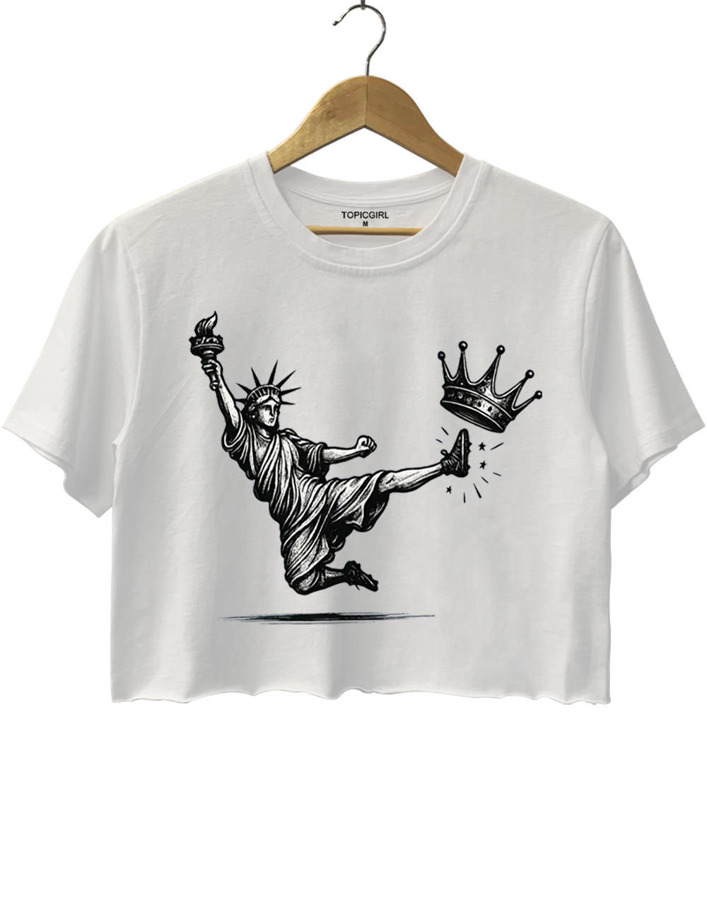 No Kings Crop Top