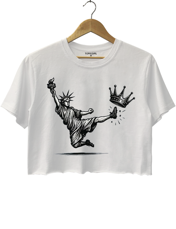 No Kings Crop Top