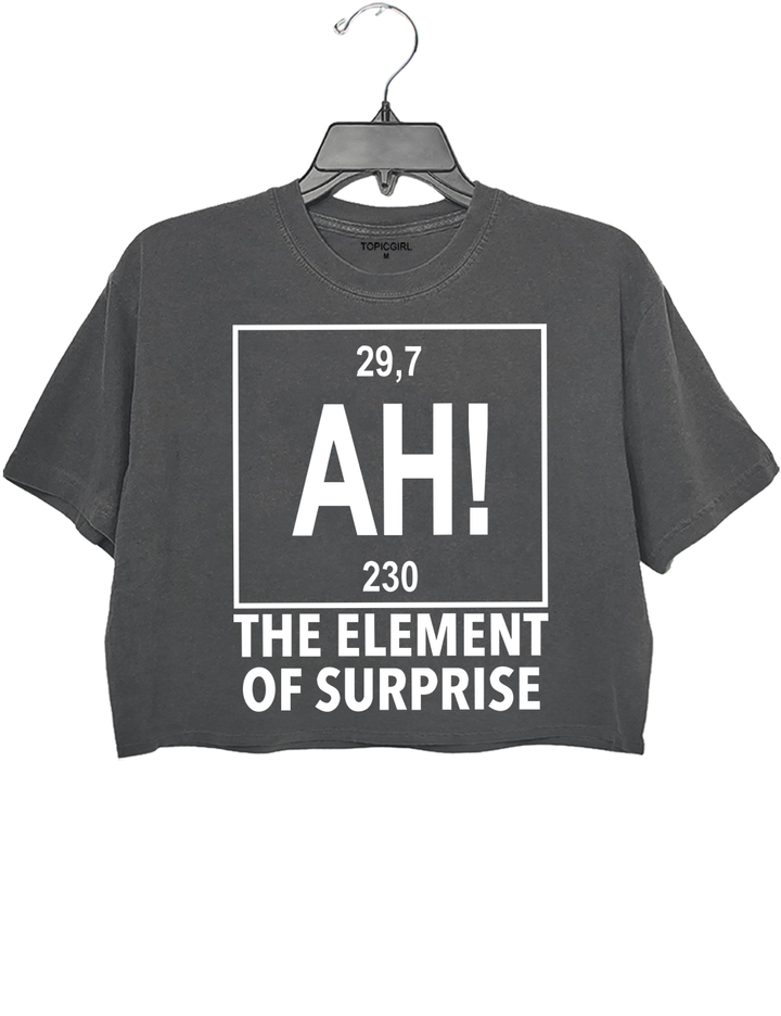 Project Hail Mary The Element Of Surprise Crop Top