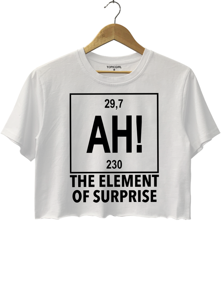 Project Hail Mary The Element Of Surprise Crop Top