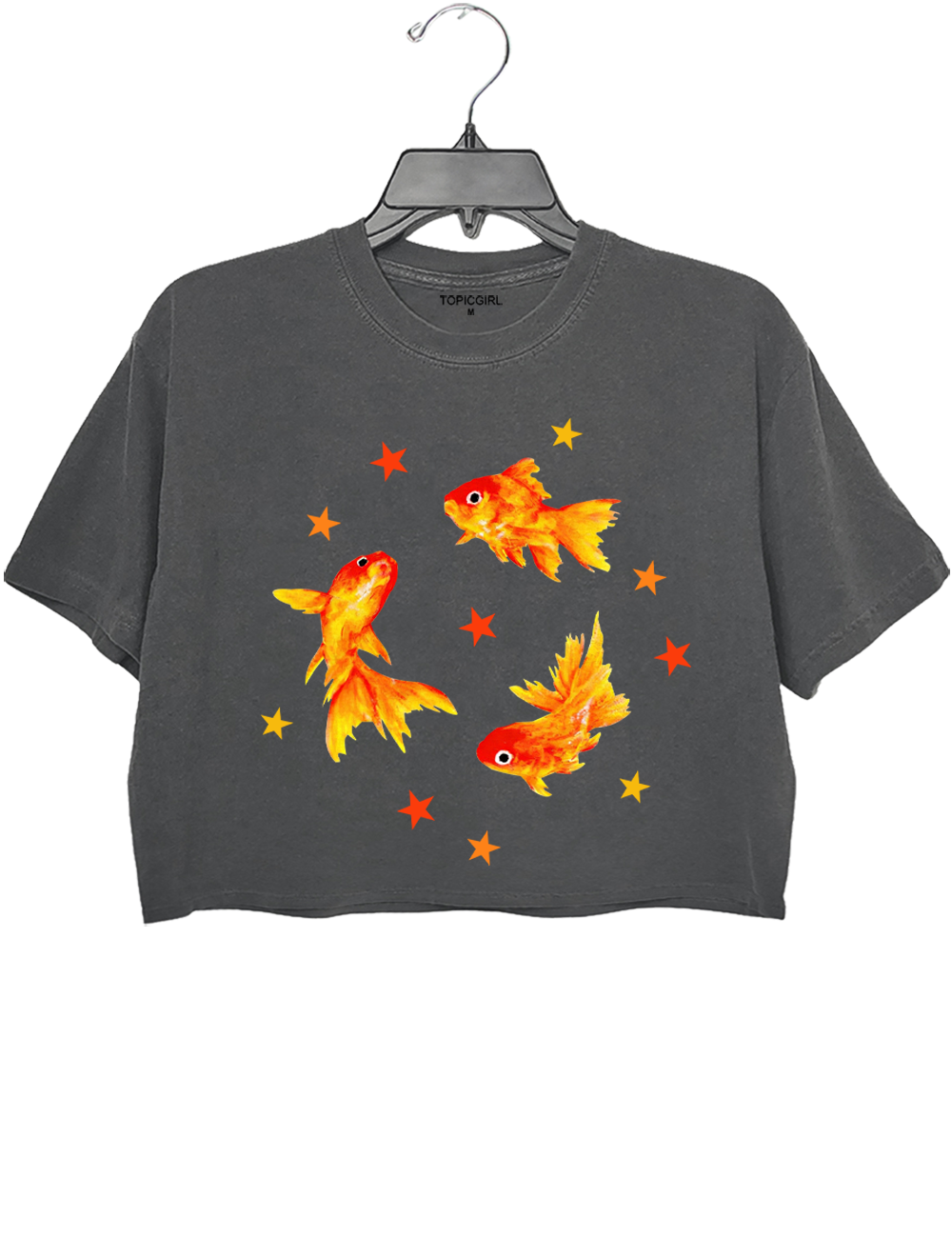 Y2K Goldfish Crop Top