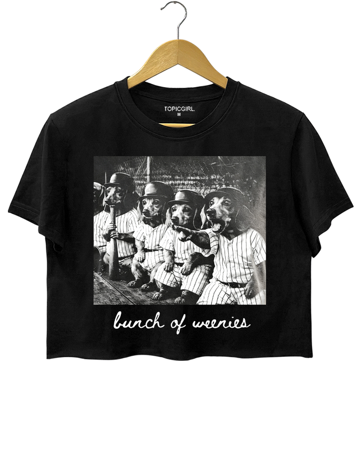 Lunch Of Weenies Crop Top