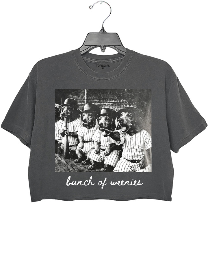 Lunch Of Weenies Crop Top