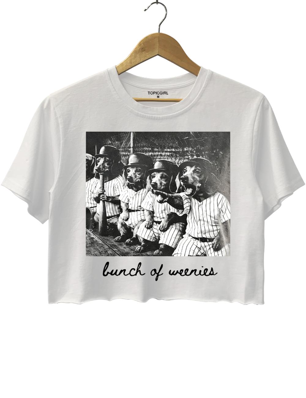 Lunch Of Weenies Crop Top