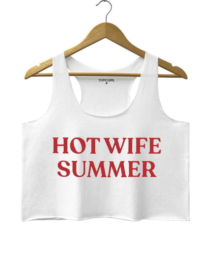 Hot Wife Summer Crop Tank Top