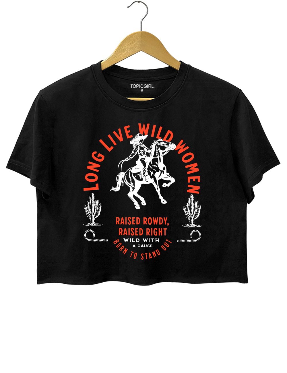 Long Live Wild Women Crop Top