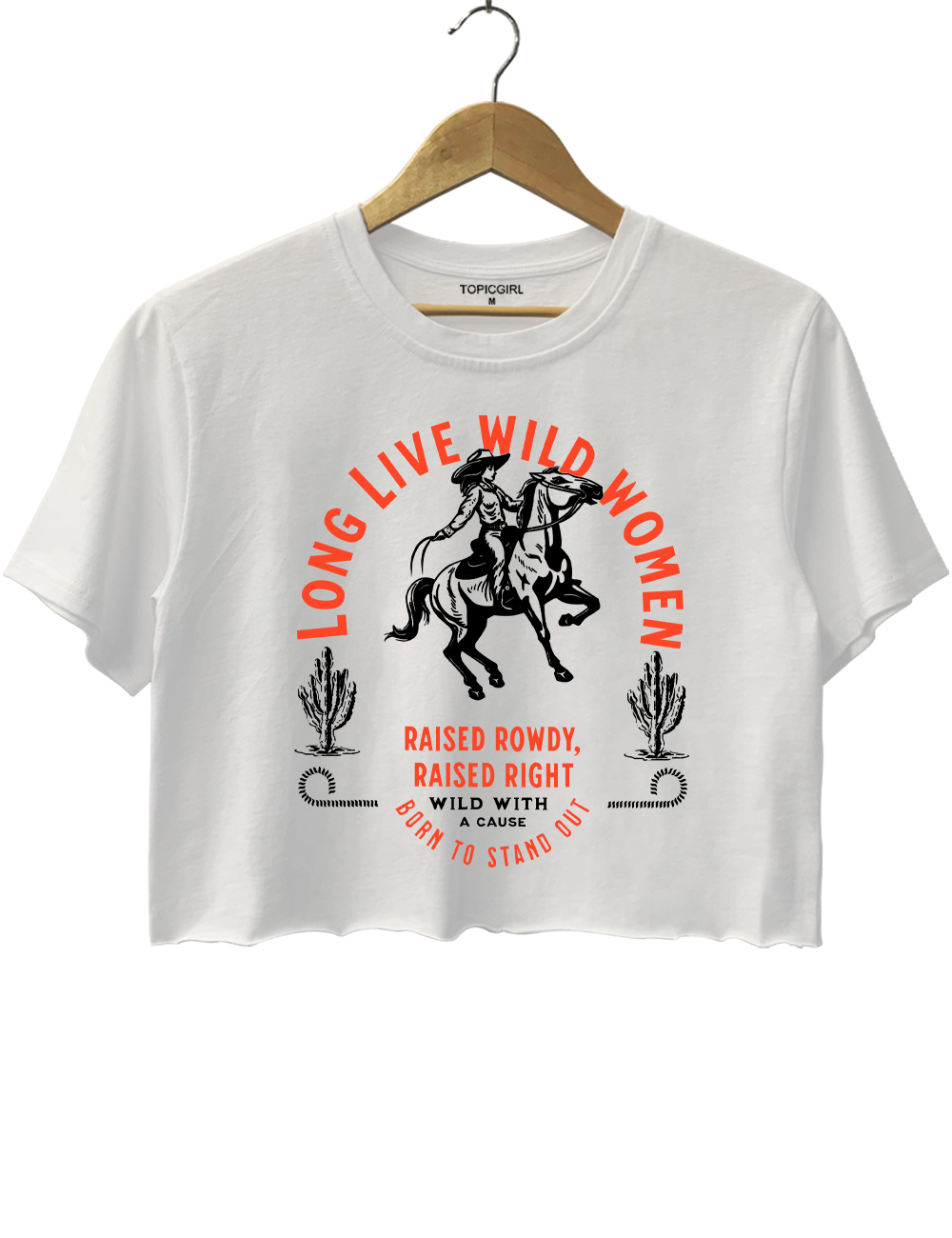 Long Live Wild Women Crop Top