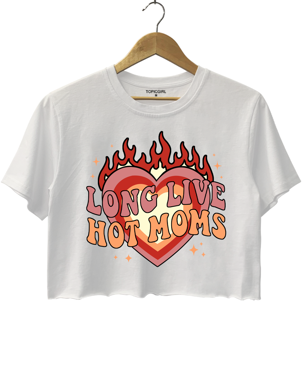 Long Live Hot Moms Crop Top