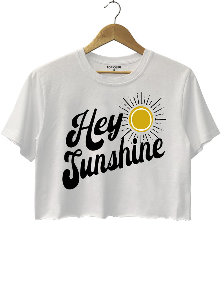 Hey Sunshine Crop Top