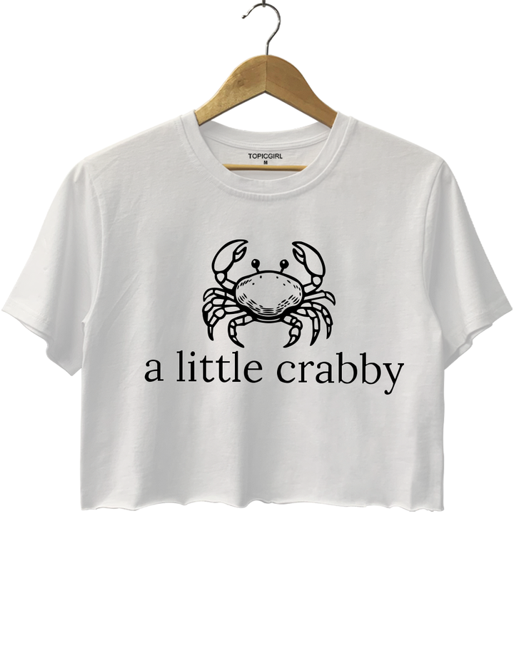 A Little Crabby Crop Top