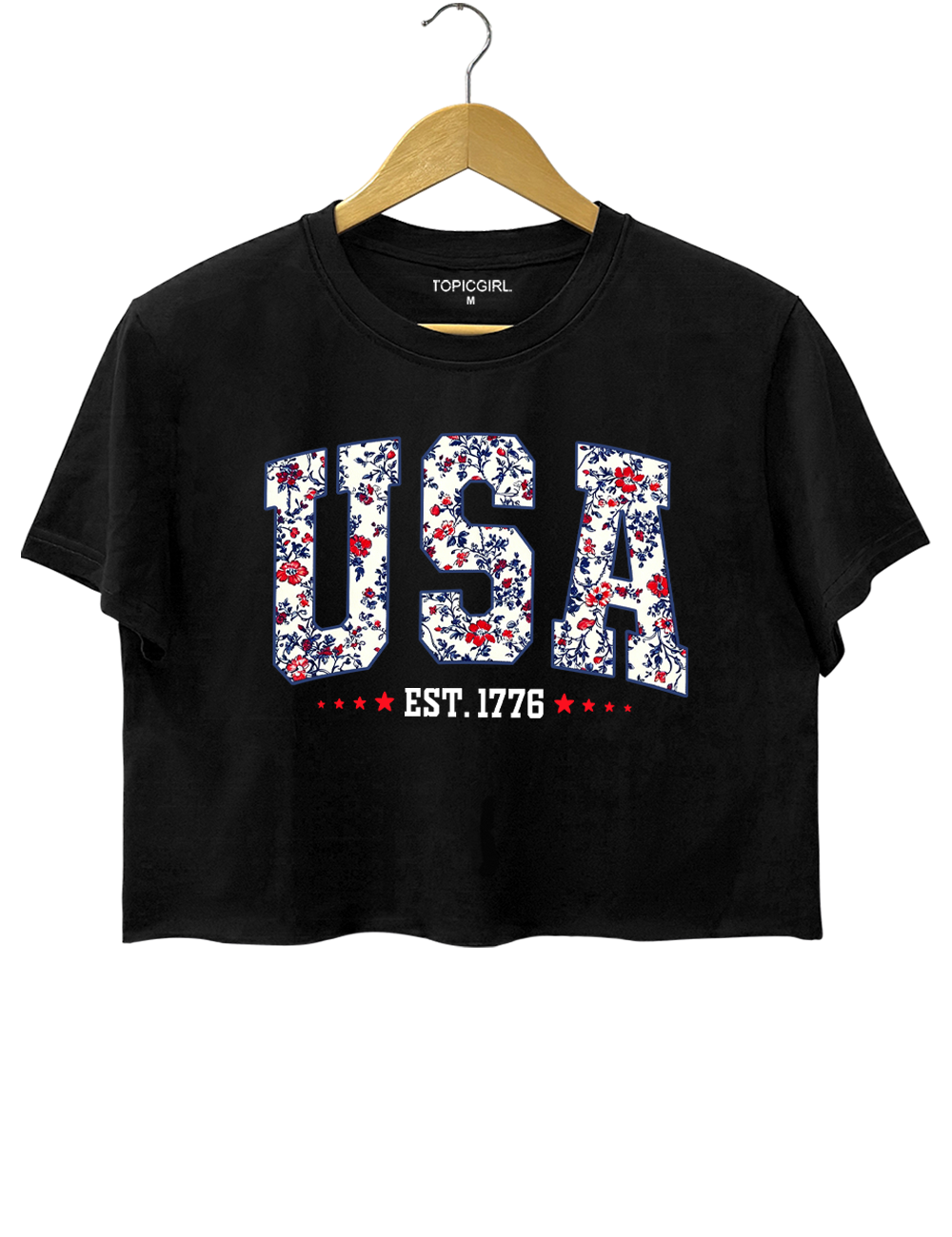 USA 250 EST. 1776 Crop Top