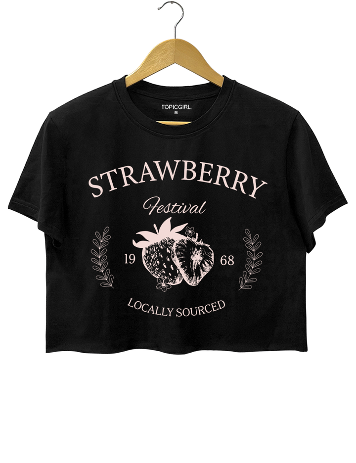 Strawberry Festival Crop Top