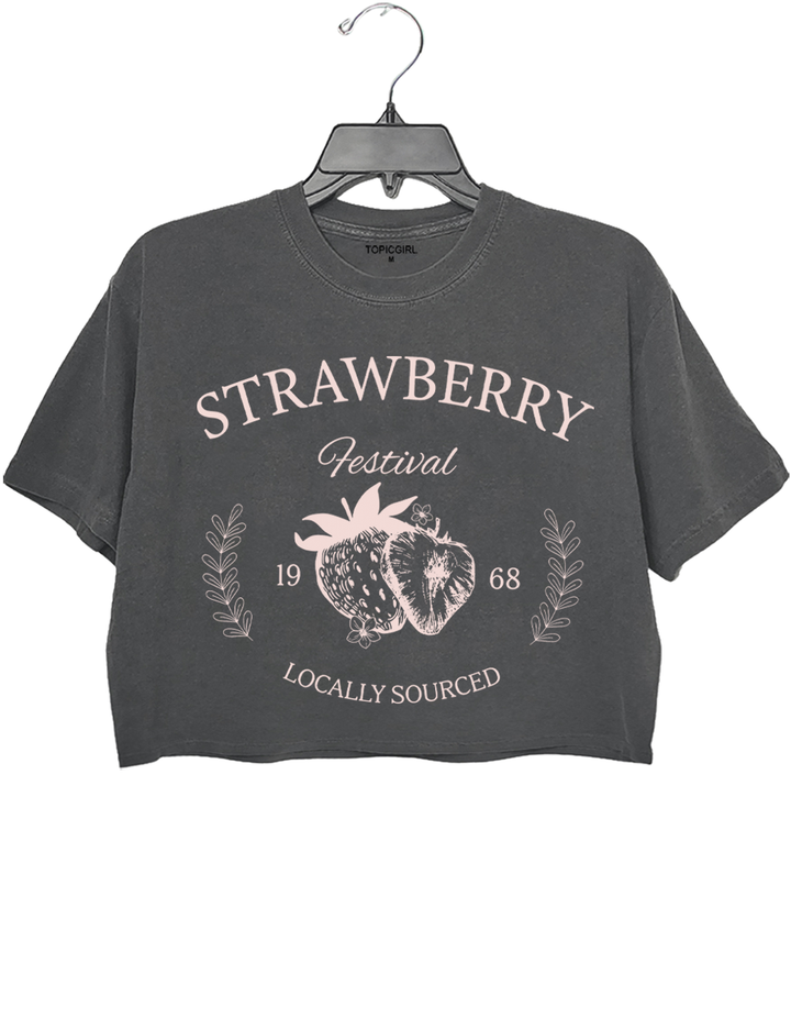 Strawberry Festival Crop Top