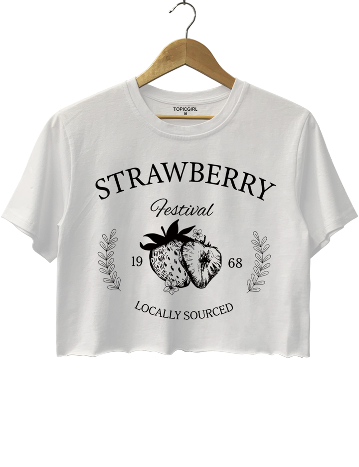 Strawberry Festival Crop Top