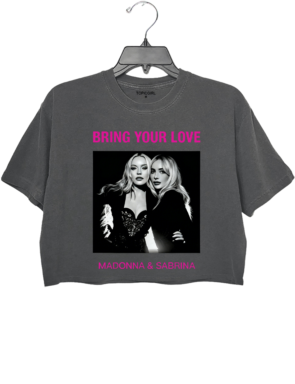 Bring Your Love Madonna &amp; Sabrina Crop Top