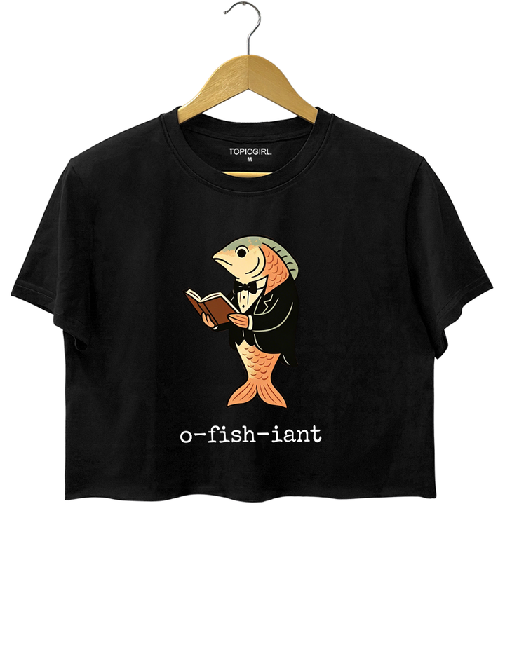O Fish Iant Crop Top