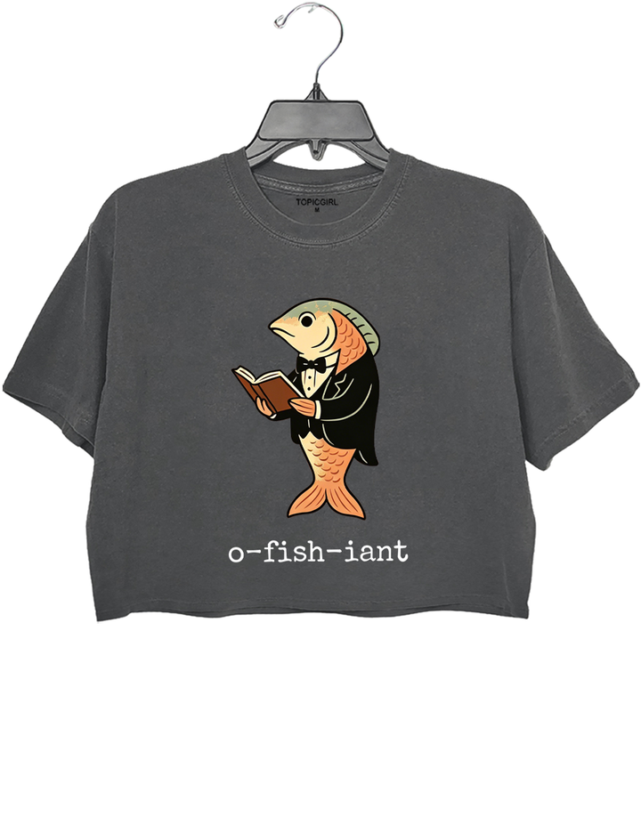 O Fish Iant Crop Top