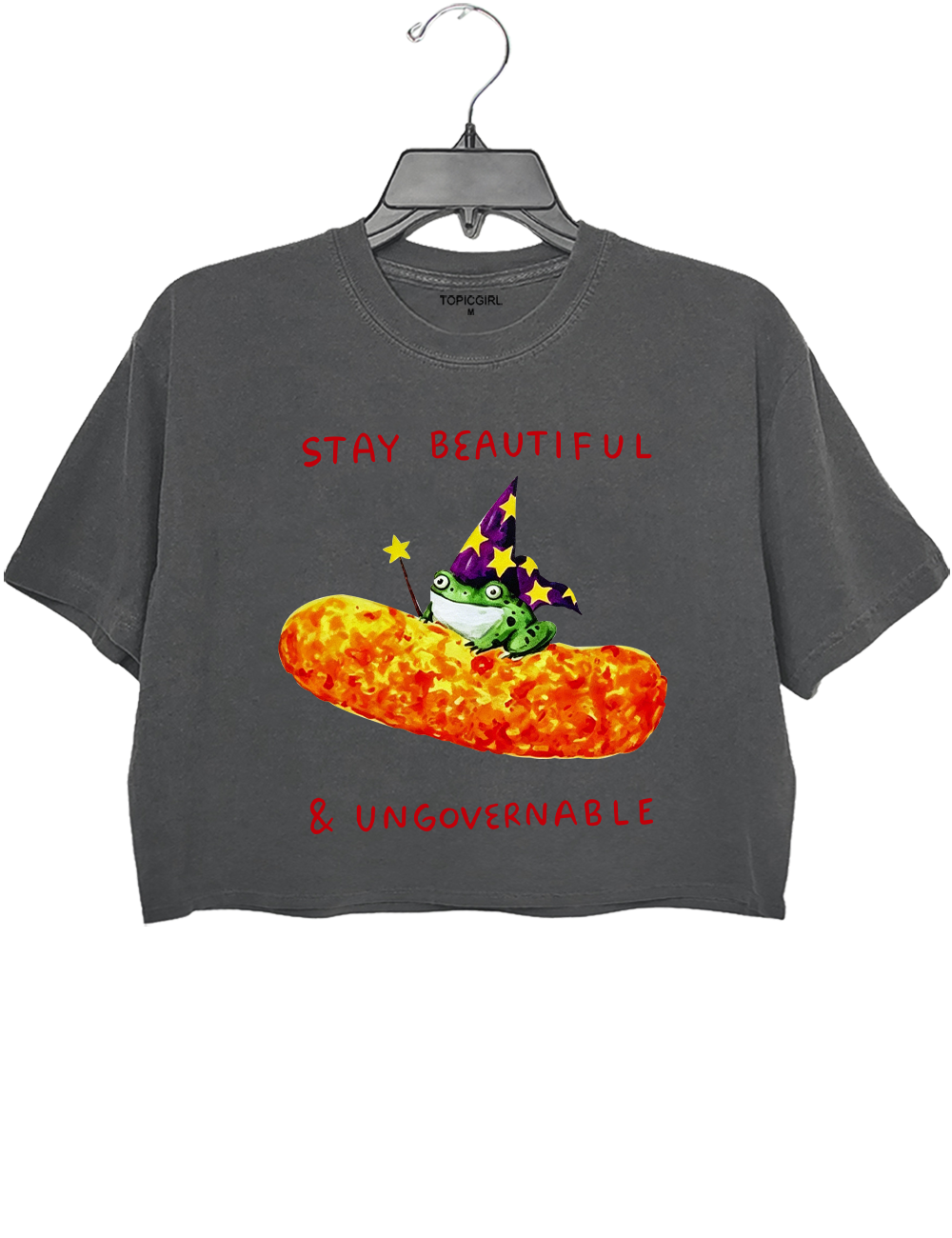 Stay Beautiful &amp; Ungovernable Crop Top