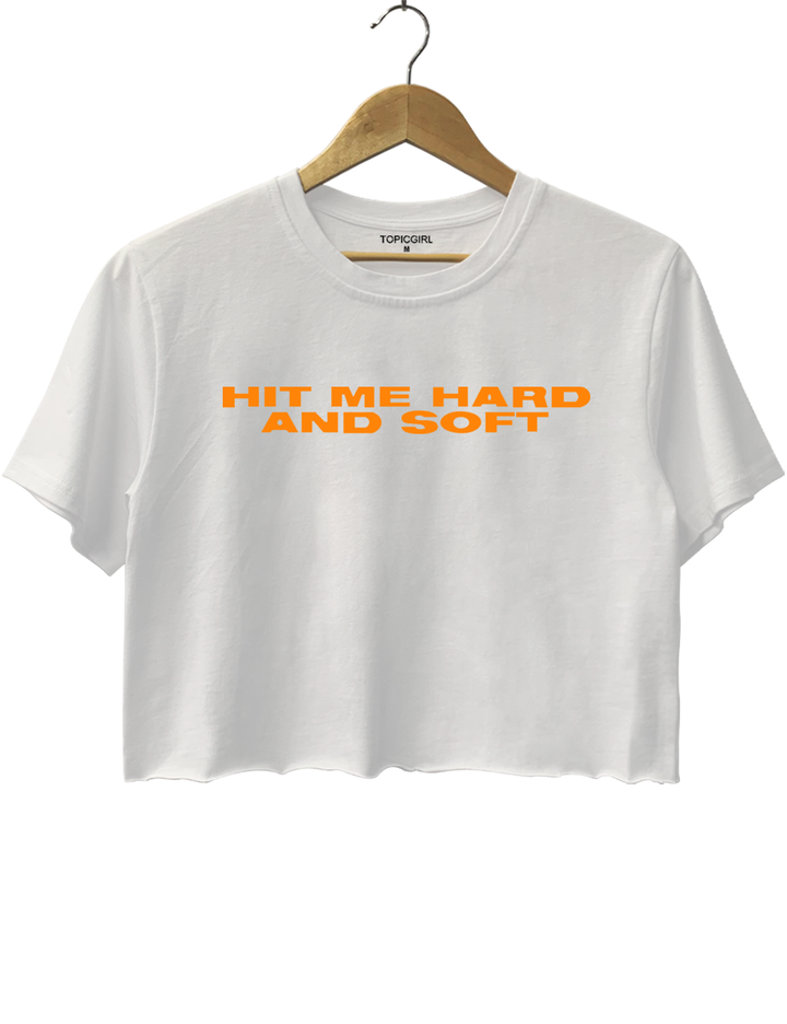 Billie Eilish Hit Me Hard And Soft Crop Top