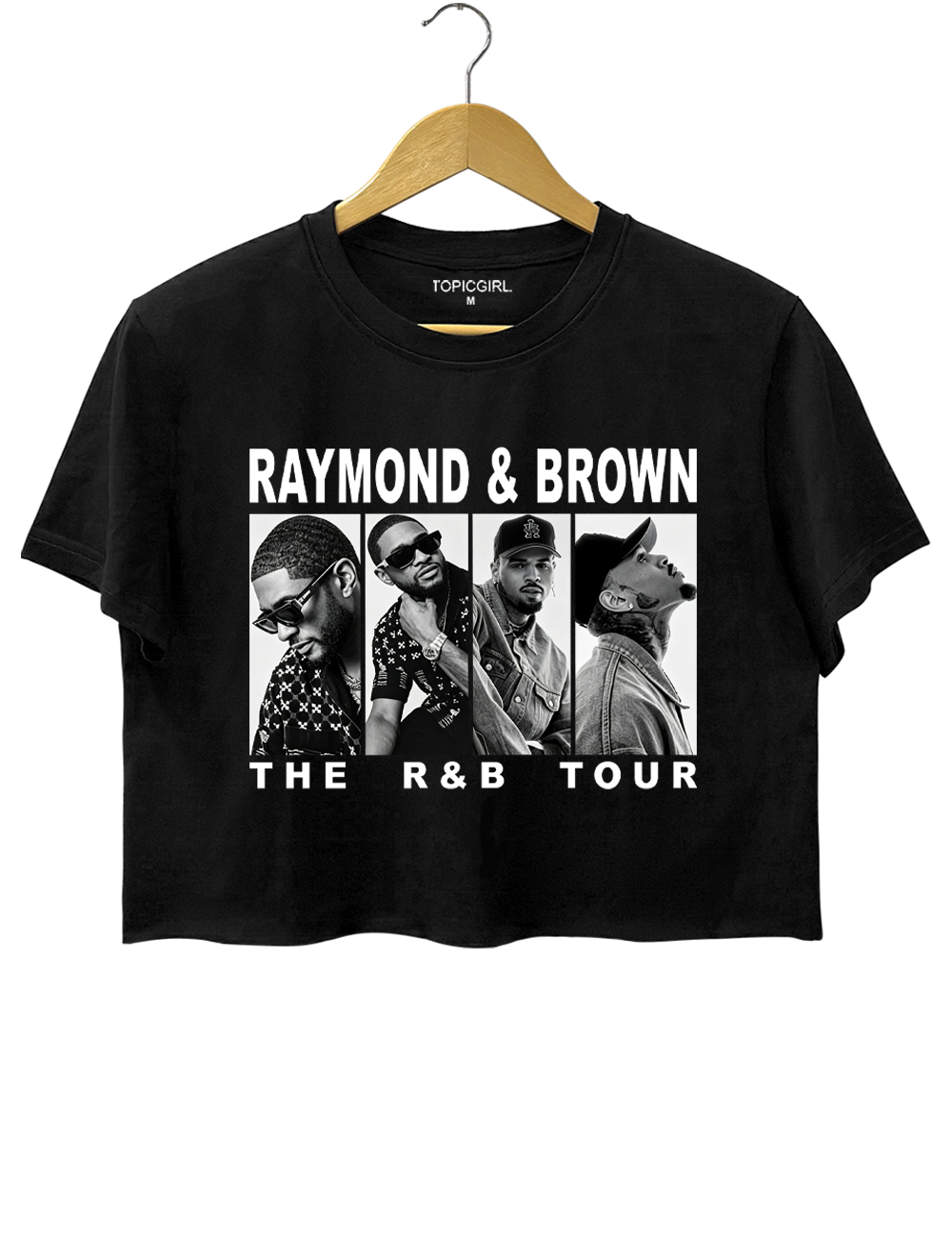 Usher Raymond and Chris Brown R&amp;B Tour Crop Top