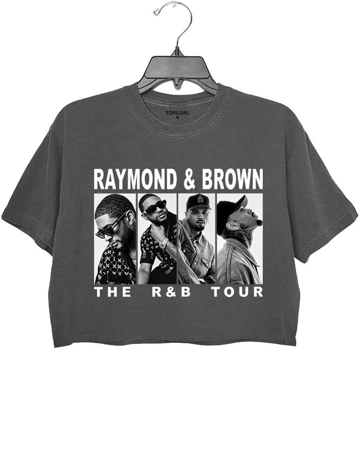 Usher Raymond and Chris Brown R&amp;B Tour Crop Top