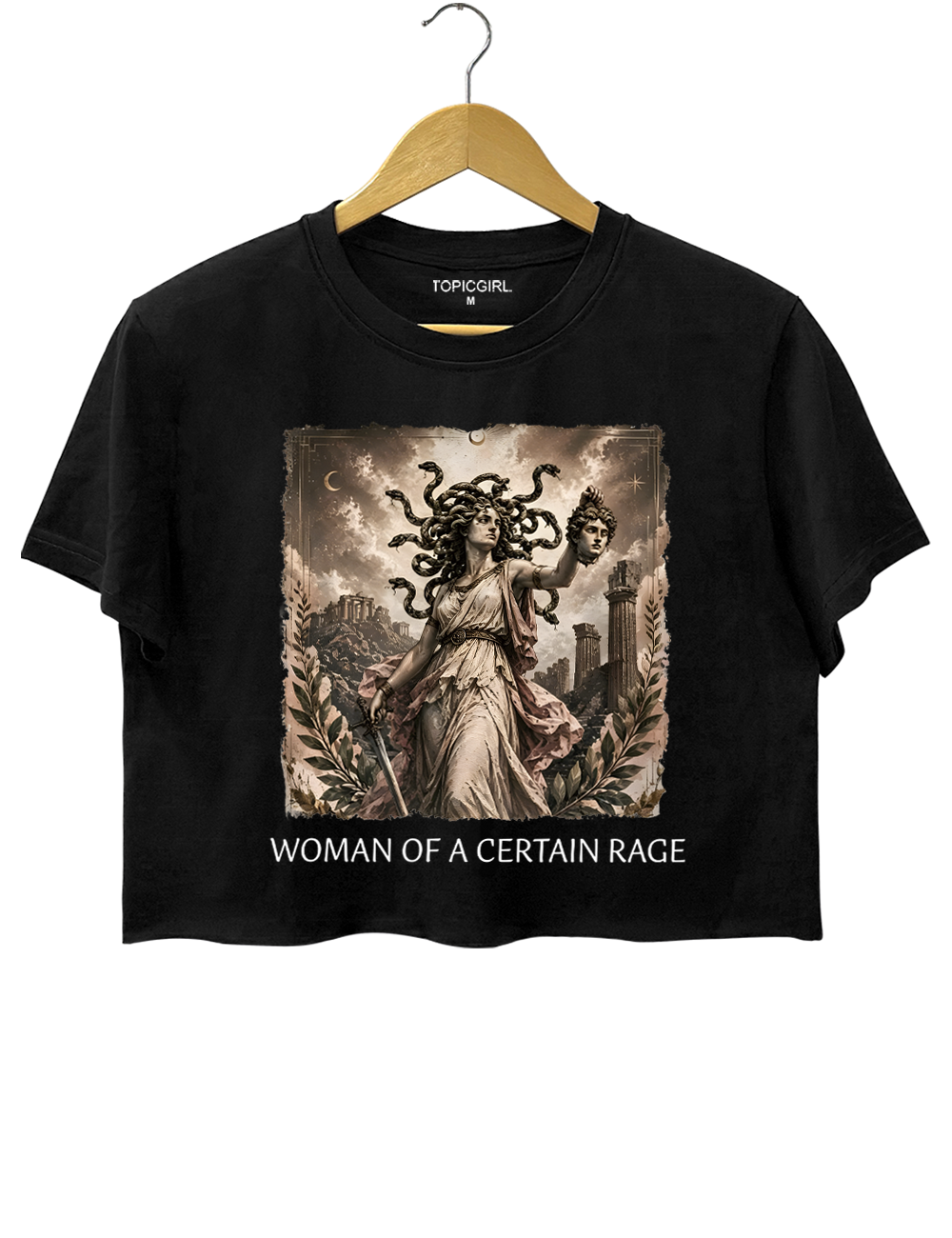 Medusa Women Of A Certain Rage Crop Top
