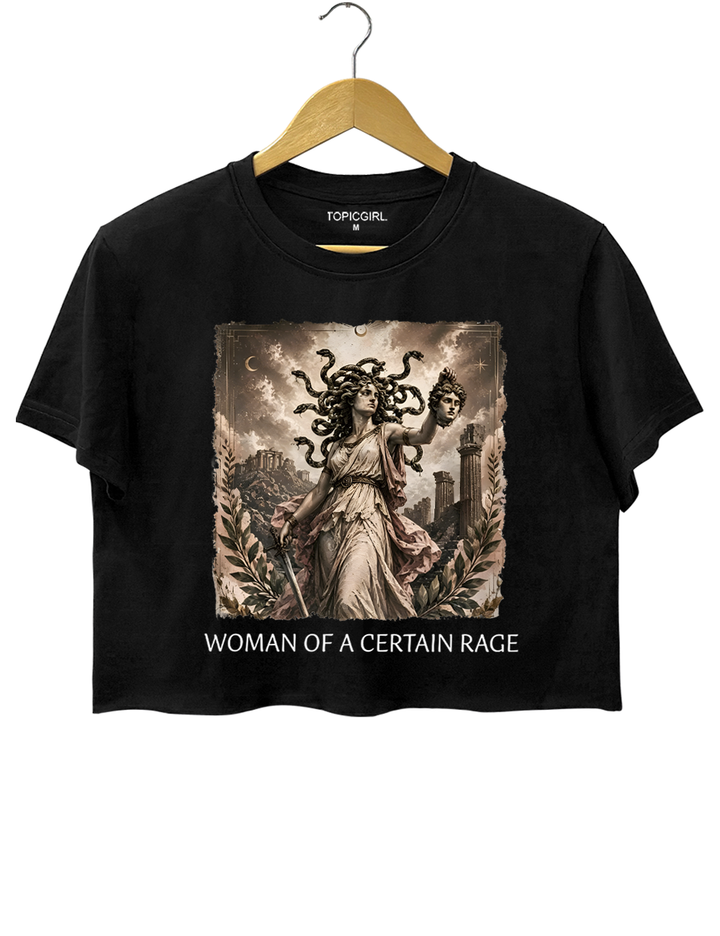 Medusa Women Of A Certain Rage Crop Top