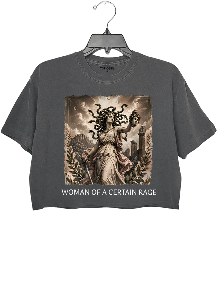 Medusa Women Of A Certain Rage Crop Top